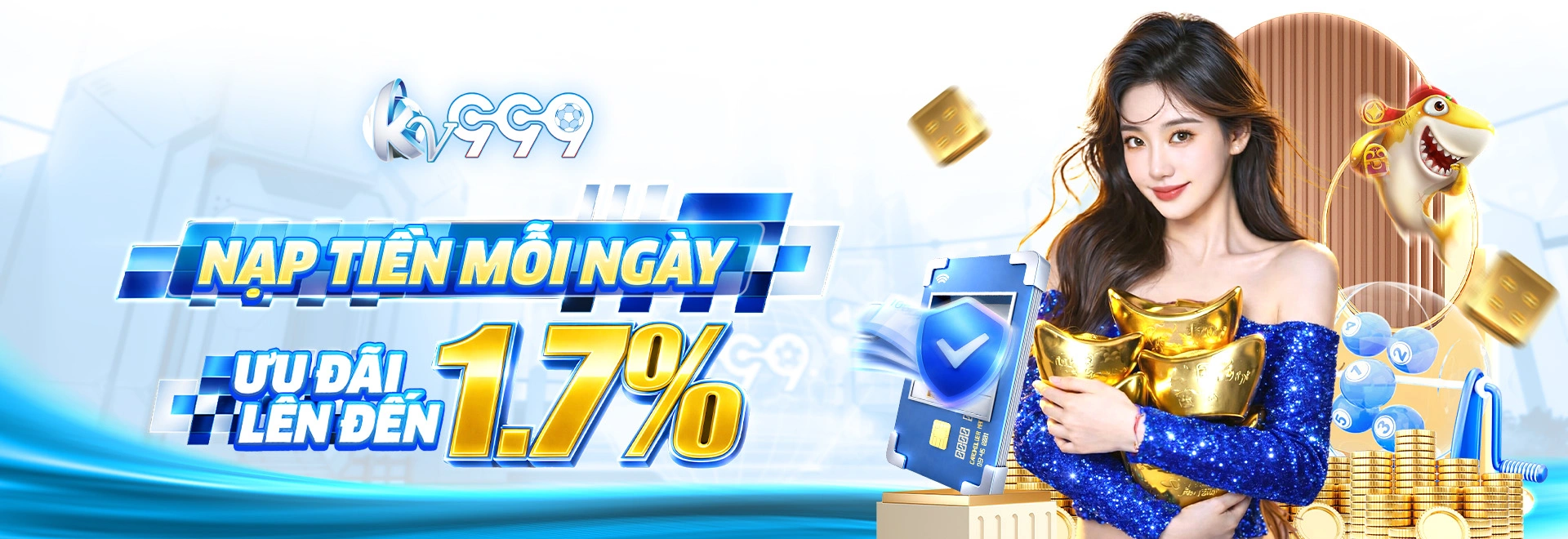 Banner bắn cá và ứng dụng di động KV999